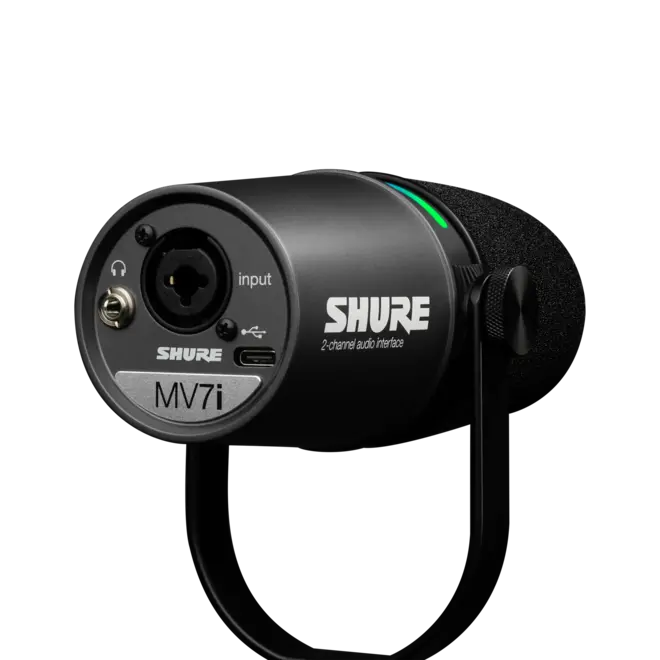 Shure MV7i USB Smart Microphone w/Built-In Interface