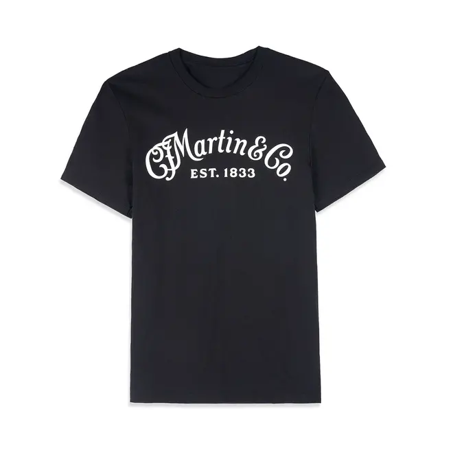 Martin Logo T-Shirt, Black