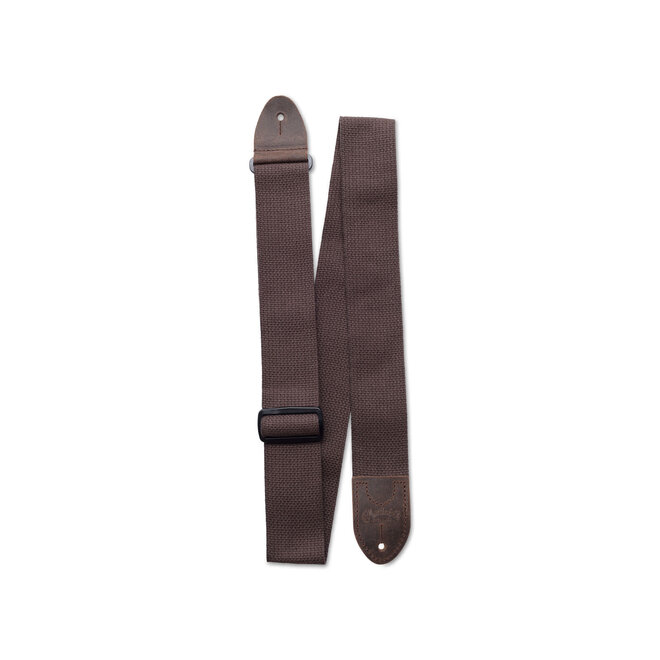 Martin 2” Cotton Weave Pickholder Guitar Strap, Brown