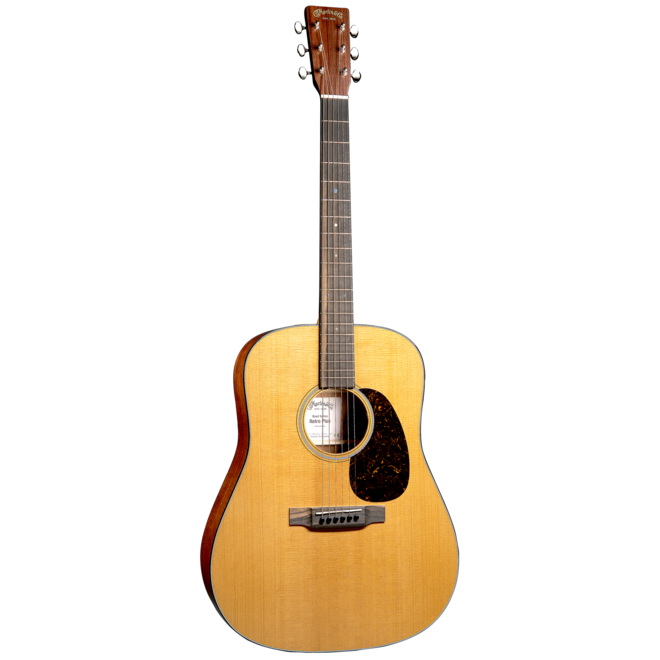 Martin DE Retro Plus Dreadnought Acoustic-Electric Guitar, Torrefied Spruce/Mahogany, w/Gigbag
