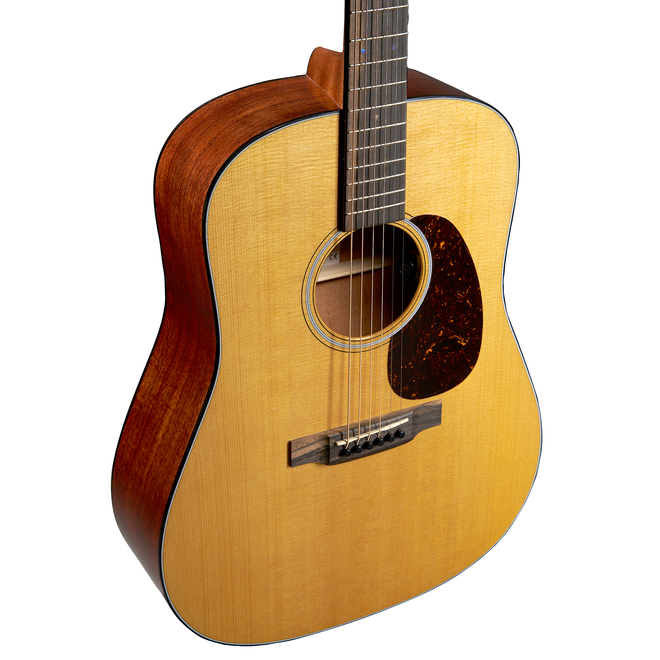 Martin DE Retro Plus Dreadnought Acoustic-Electric Guitar, Torrefied Spruce/Mahogany, w/Gigbag