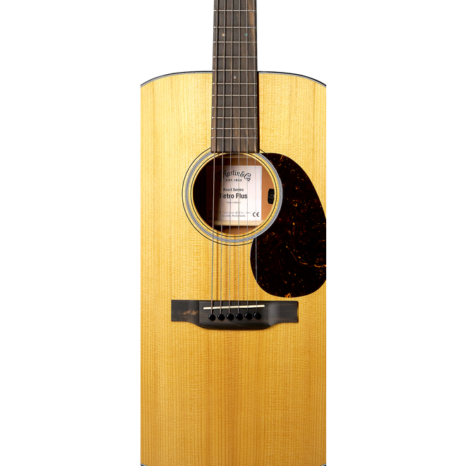 Martin 000E Retro Plus Auditorium Acoustic-Electric Guitar, Torrefied Spruce/Mahogany, w/Gigbag