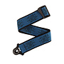 D'Addario 2” Auto Lock Vintage Guitar Strap, Blue Suns