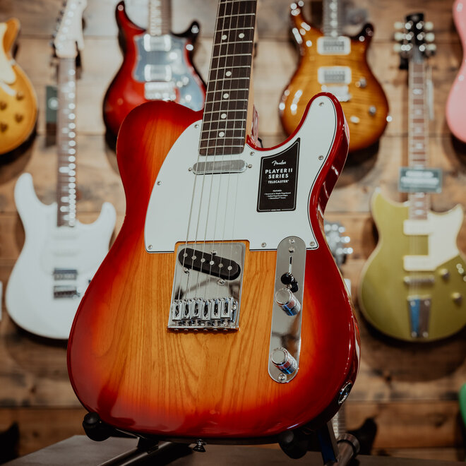Fender Player II Telecaster, Rosewood Fingerboard, Aged Cherry Burst