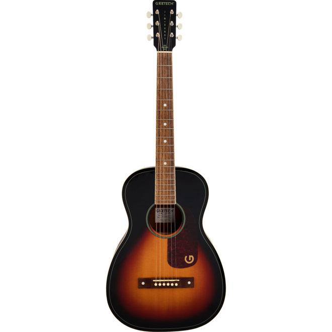 Gretsch Limited Edition Jim Dandy Parlor Acoustic Guitar, Solid Top, Walnut Fingerboard, Heritage Burst