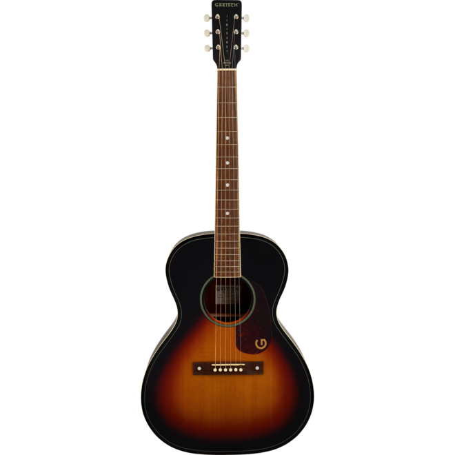 Gretsch Limited Edition Jim Dandy Concert Acoustic Guitar, Solid Top, Walnut Fingerboard, Heritage Burst