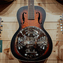 Gretsch G9220 Bobtail Round-Neck Acoustic-Electric Resonator w/Case