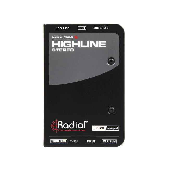 Radial Highline Stereo Passive Line Isolator