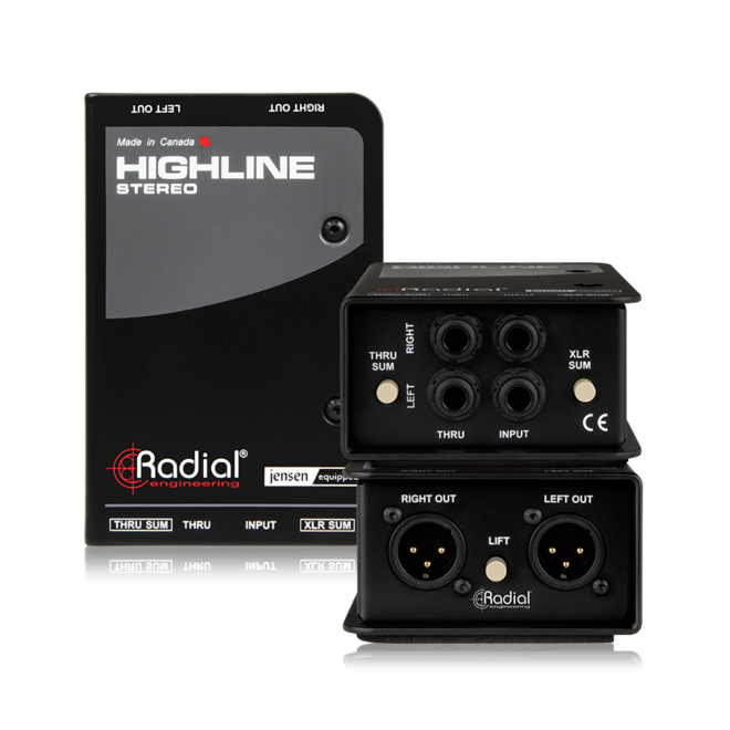 Radial Highline Stereo Passive Line Isolator