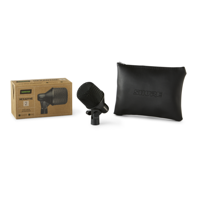 Shure Nexadyne 2 Supercardioid Dynamic Kick Drum Microphone