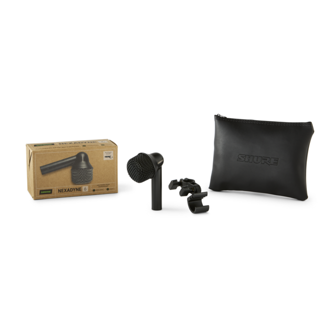 Shure Nexadyne 6 Supercardioid Dynamic Tom/Snare Microphone
