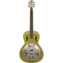 Gretsch G9202 Honey Dipper Special Round-Neck Resonator Guitar, Brass Body, Padauk Fingerboard, Bell Bronze