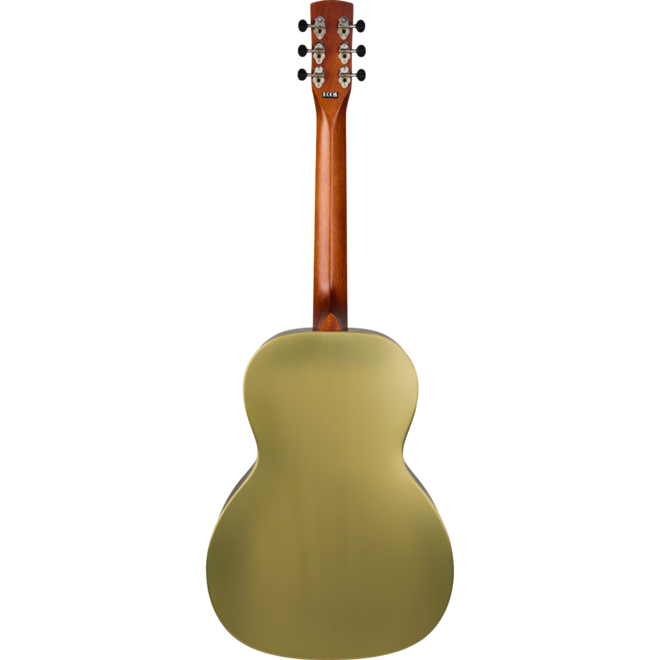 Gretsch G9202 Honey Dipper Special Round-Neck Resonator Guitar, Brass Body, Padauk Fingerboard, Bell Bronze