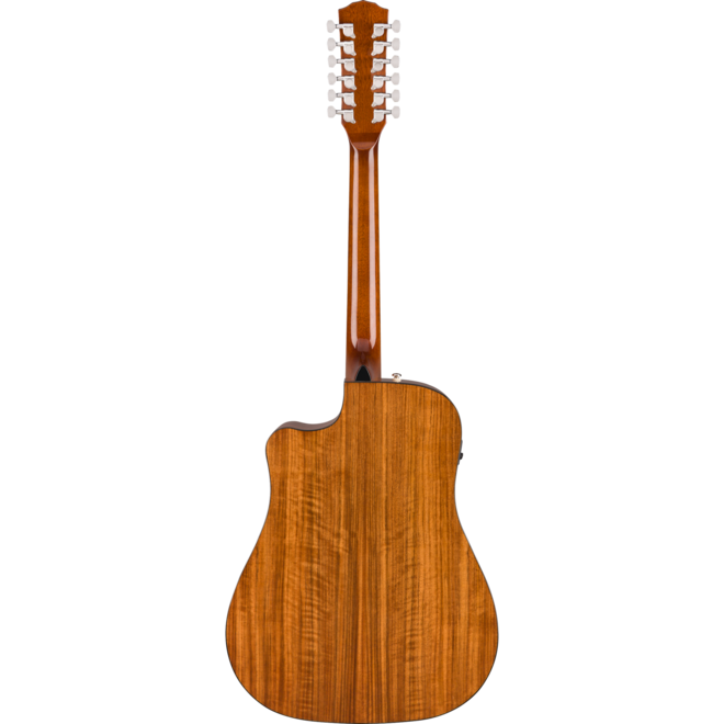 Fender CD-140SCE 12-String Dreadnought Acoustic Guitar, Walnut Fingerboard, Natural, w/Hardshell Case