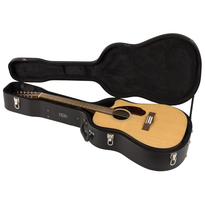 Fender CD-140SCE 12-String Dreadnought Acoustic Guitar, Walnut Fingerboard, Natural, w/Hardshell Case