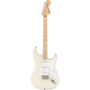 Squier Affinity Series Stratocaster, Maple Fingerboard, Olympic White