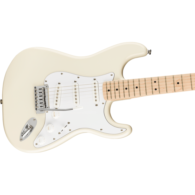 Squier Affinity Series Stratocaster, Maple Fingerboard, Olympic White