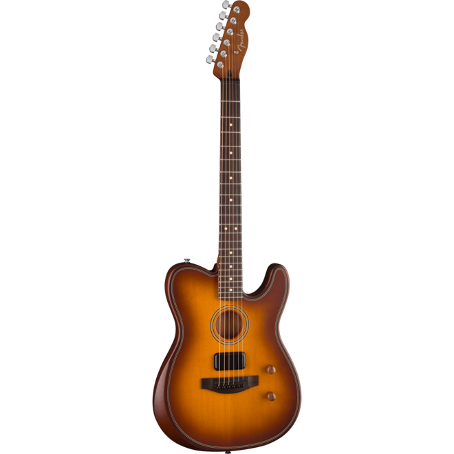 Fender Acoustasonic Standard Telecaster, Rosewood Fingerboard, Honey Burst