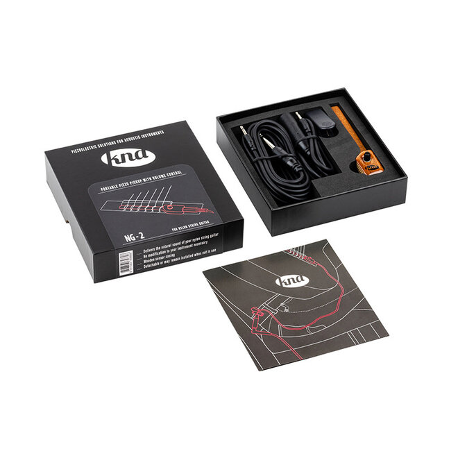 KNA NG-2 Detachable Classical Guitar Pickup, w/Volume Control