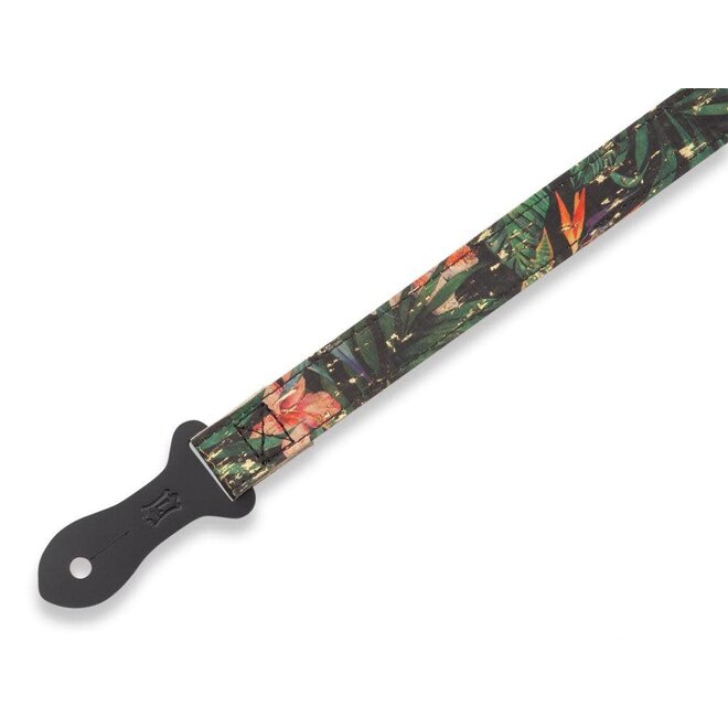 Levy's 1” Cork Ukulele Strap, Rainforest