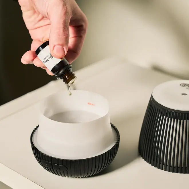 Martin Colour Changing Diffuser & Calming Cedarwood Essential Oil