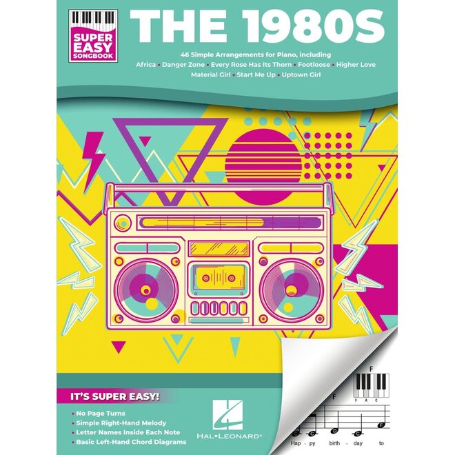 Hal Leonard Super Easy Songbook Series, The 1980s