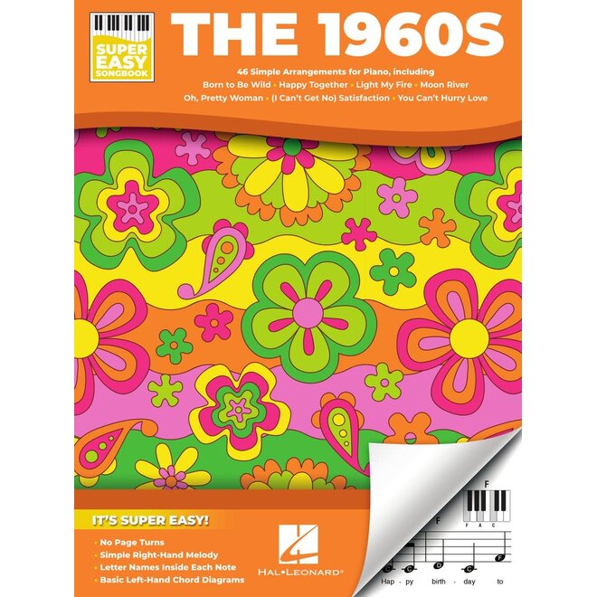 Hal Leonard Super Easy Songbook Series, The 1960s