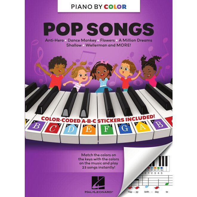 Hal Leonard Piano-By-Color, Pop Songs