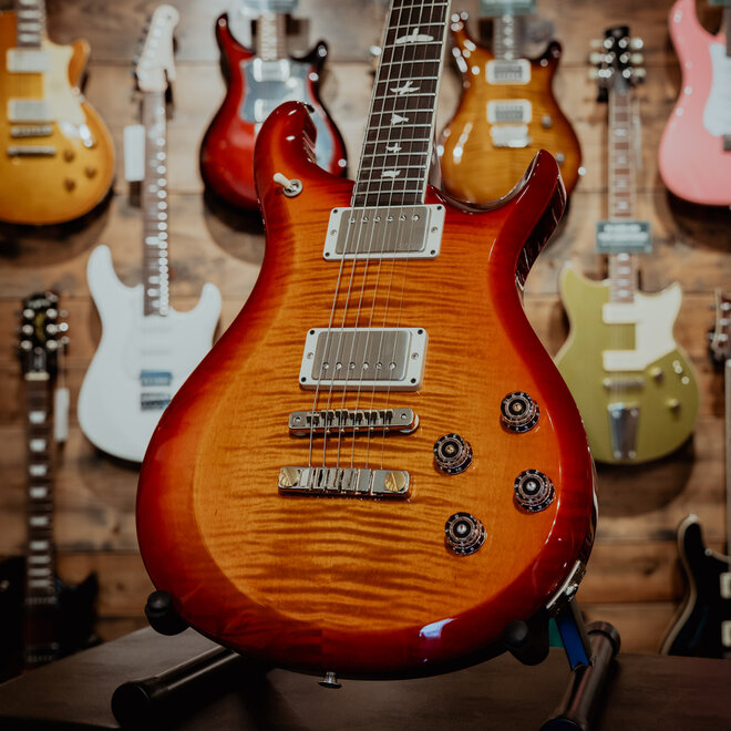 PRS S2 McCarty 594 Electric Guitar, Dark Cherry Sunburst, Gigbag