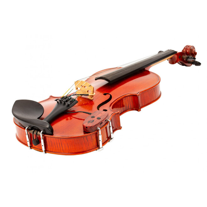 KNA VV-Wi Wireless Portable Bridge-Mounted Piezo Violin/Viola Pickup, w/Volume Control