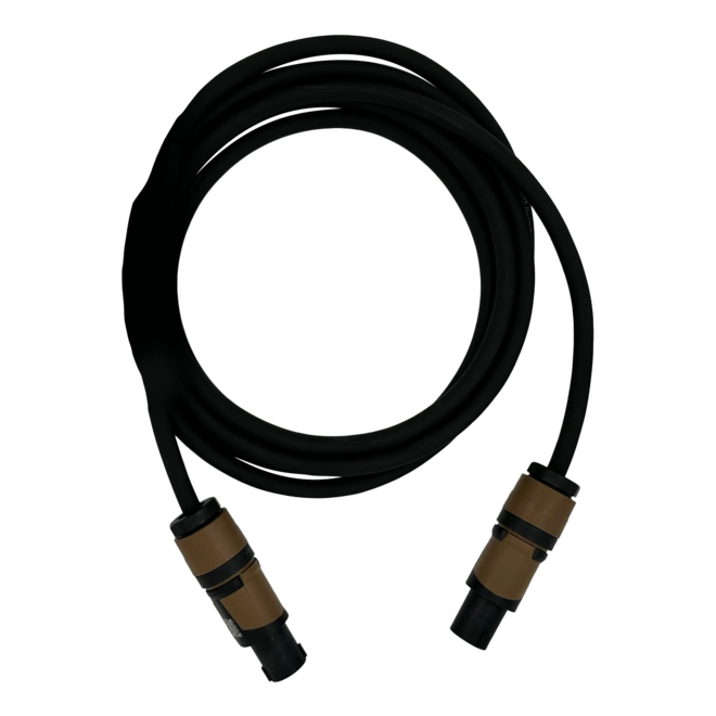 Digiflex NLN2 12/2 Speaker Cable, Neutrik SpeakON Connectors, 3’