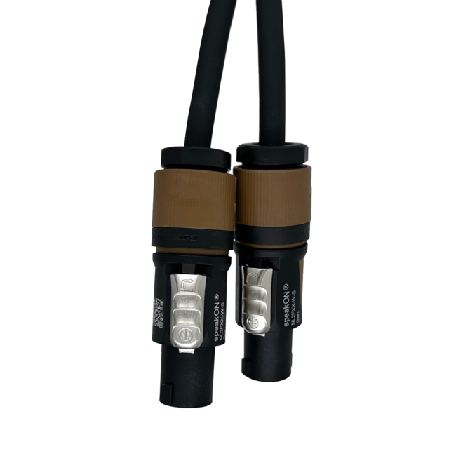 Digiflex NLN2 12/2 Speaker Cable, Neutrik SpeakON Connectors, 3’