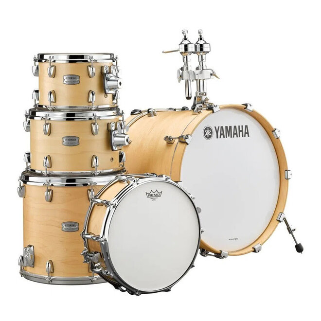 Yamaha TMP2F57 Tour Custom Drum Set, 10, 12, 16, 22, 14sn, TH, Butterscotch Satin, w/700 Series Hardware