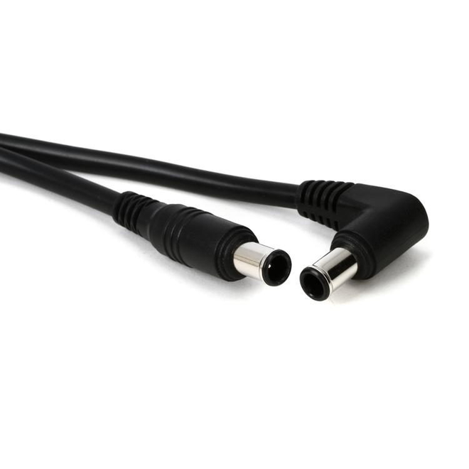 Strymon EIAJ Cable, Straight to Right-Angle, 9”