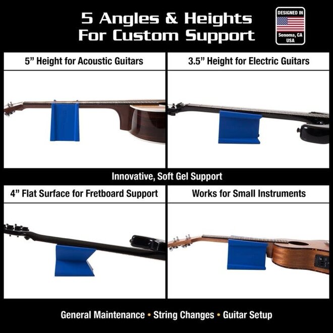 MusicNomad Cradle Cube String Instrument Neck Support