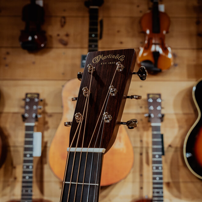 Martin D-28 Satin Dreadnought Acoustic Guitar, Solid Spruce/Solid Rosewood, w/Hardshell Case
