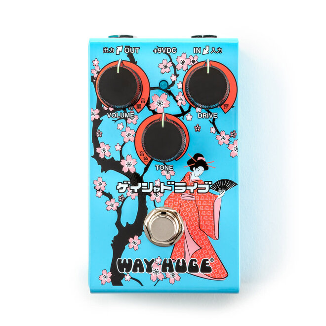 Way Huge Smalls WM32B Geisha Drive Pedal, Limited Edition Blue