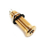 1/4" Stereo Barrel Jack, Gold