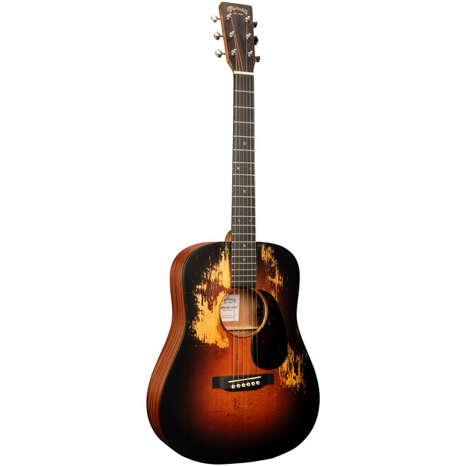 Martin D Jr E StreetLegend Dreadnought Jr. Acoustic-Electric Guitar, Spruce/Sapele, w/Gigbag