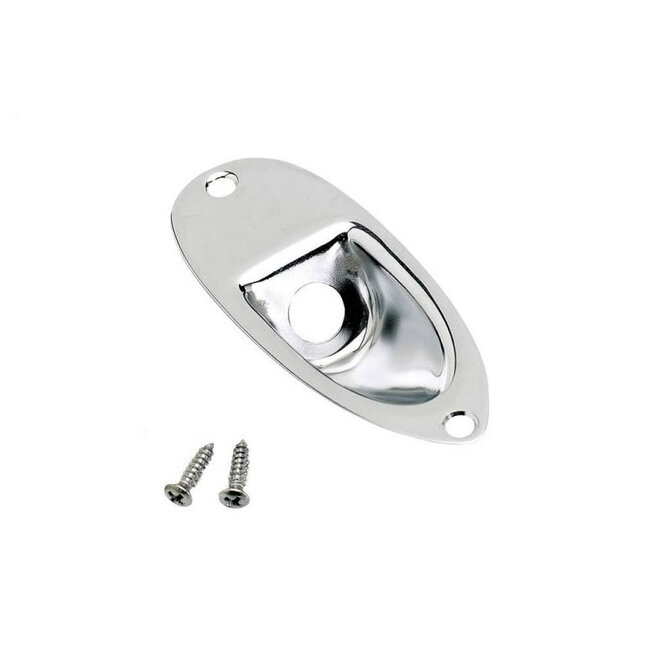 Fender Stratocaster Jack Ferrule, Chrome