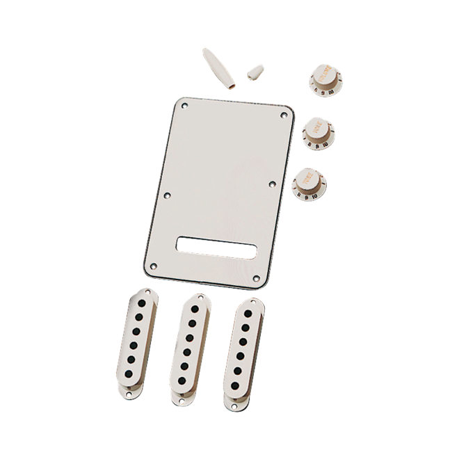 Fender Stratocaster Accessory Kit, White