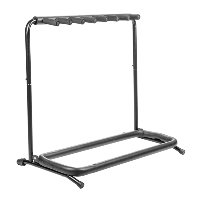 Yorkville GS-307B Deluxe 7-Guitar Folding Guitar Stand