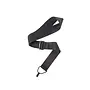D'Addario 2" Poly Classical Guitar Strap, Black