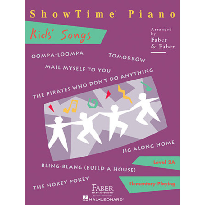 Faber ShowTime Piano, Level 2A, Kid's Songs