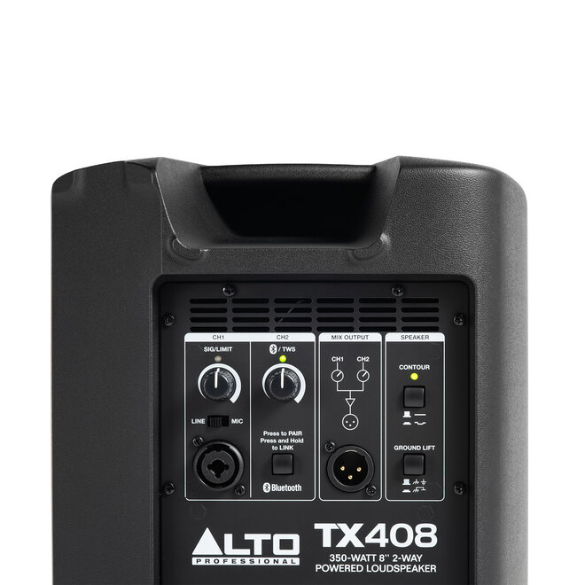 Alto TX408 350W 8” Powered Loudspeaker w/Bluetooth