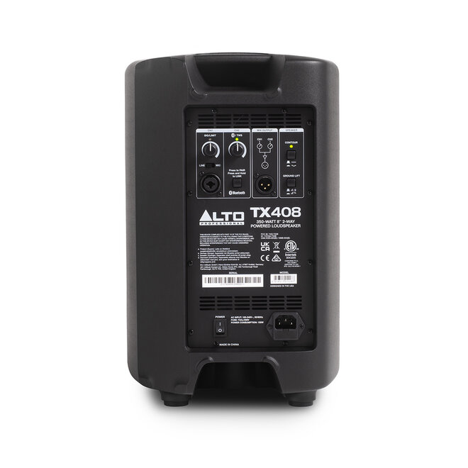 Alto TX408 350W 8” Powered Loudspeaker w/Bluetooth