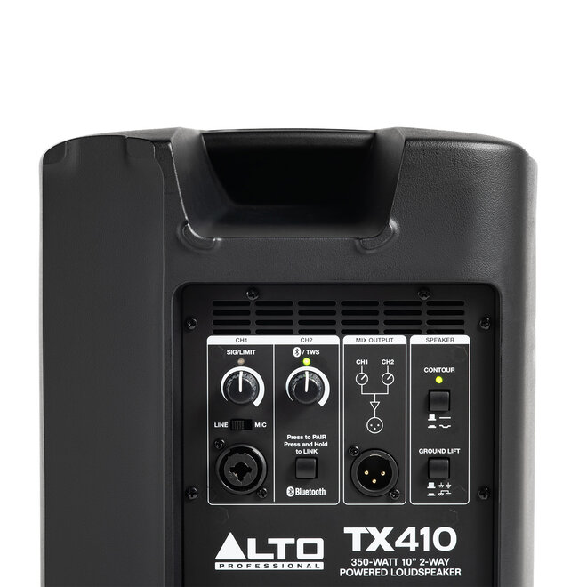 Alto TX410 350W 10” Powered Loudspeaker w/Bluetooth