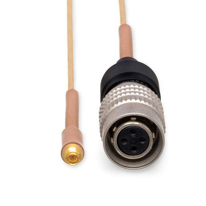 Mogan 1.2mm Replacement Cable for Audio-Technica Beltpacks, Beige