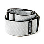 Jim Dunlop Jacquard Cube Hatch Guitar Strap, Light Grey