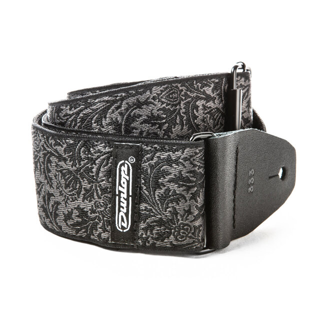 Jim Dunlop Jacquard Guitar Strap, Black Thistle